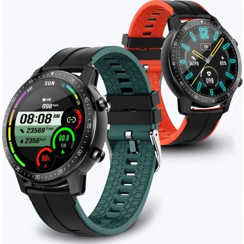 Sport 2021 Men Women Smart Watch Heart Rate Sleep Fitness Tracker Calls SMS Reminder 360mAh Outdoor Smartwatch for Android IOS