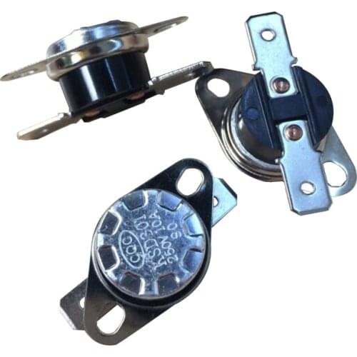 2Pcs KSD301 Normally Open/Normally Close NO Thermostat Temperature Thermal Control Switch DegC 40-130 Celsius Degree