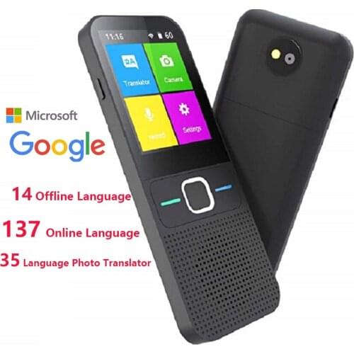 High End 137 Language Translator Smart Translator Offline In Real Time Smart Voice Translator Portable Traduttore Offline