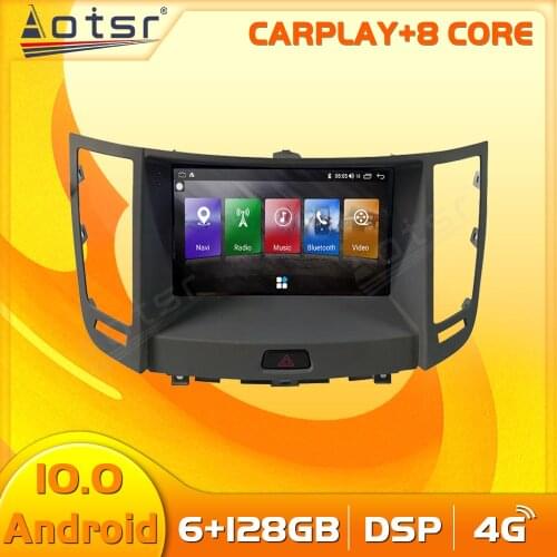 128G Android Multimedia Car Auto Audio Vedio Radio Stereo Player For Infiniti FX35 2009 2010 2011-2013 GPS Navigation Head Unit