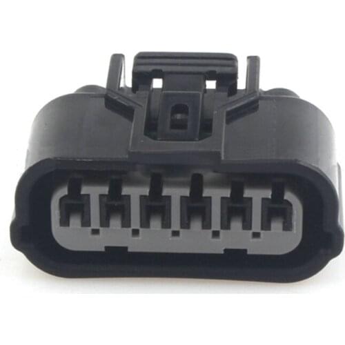 2/5/10/20/50/100sets 6pin Honda accord platinum headlight plug connector LED driver auto waterproof conector 6189-1012