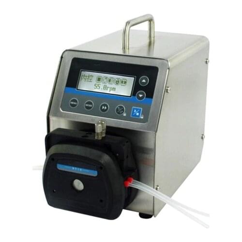 BT100S DT10-28 Lab Low Flow Precise Variable Speed Electric Peristaltic Dosing Pump Liquid Fluid Pumps 0.0002 to 82 (ml / min)