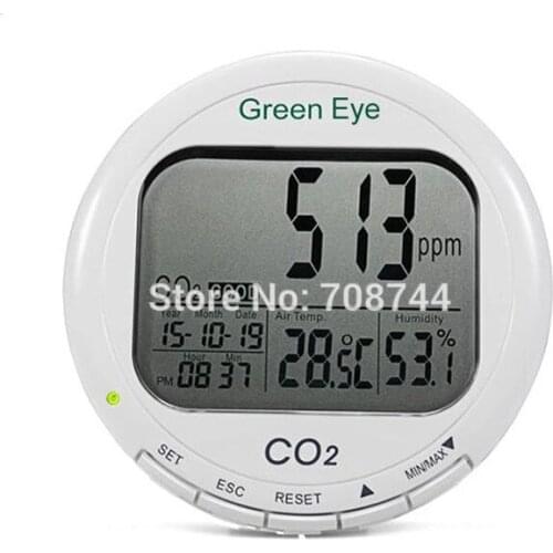 Fast Shipping Digital Desktop Carbon Dioxide Logger AZ7798 Indoor Air Quality Meter CO2, Temperature, Relative Humidity Logger
