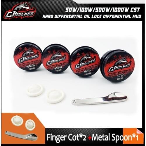 RC Oil 50w/100w/500w/1000w cst differential oil Grease lock mud fluid viscosity for1/10 1/8 RC drift Monster truck Rally Crawler