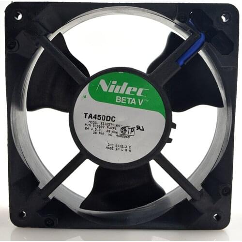FOR NIDEC TA450DC B31257 16A 12cm 24V 0.28A 12038 Inverter cooling Fan