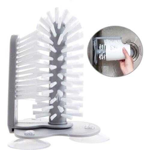 Kitchen cleaning tools Brush cups glass Household creative products Washing House gadget Wineglass supplies comfort accessories