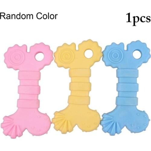 Legendog 1pc Bite Resistant Rubber Dog Teething Toy Bite-Proof Dog Chew Toy Puppy Chewing Toy Pet Supplies Random Color