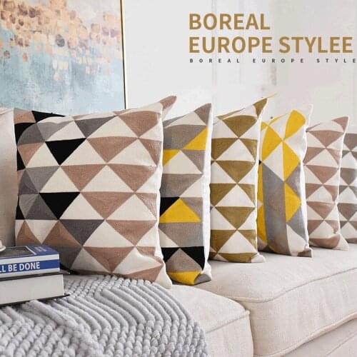 Cushion Cover Pillow Cover Bedroom Sofa Decoration Pillow Cases 45x45cm Sofa Throw Pillows Covers Home Textiles Almofadas Decor