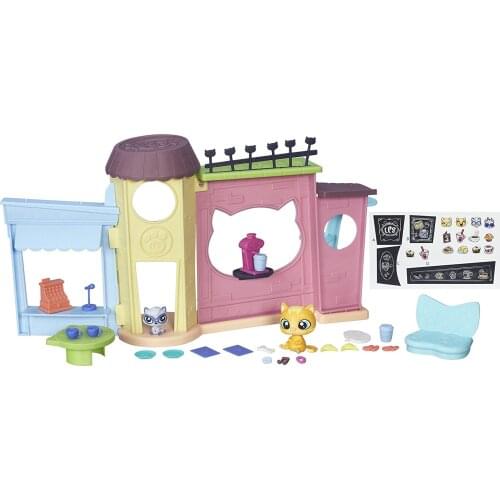 New in box Original PETs shop Pawristas Cafe Pets in the City 293 & 294 with Box and Manual