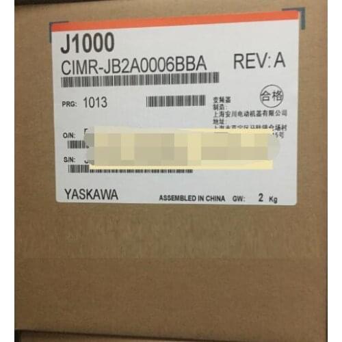 New inverter J1000 series CIMR-JB2A0006BBA / BAA three-phase 220V / 0.75KW