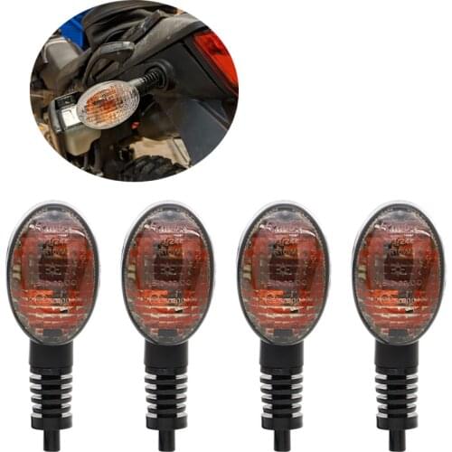 Turn Signals For KAWASAKI EX250R NINJA 250R KLX250S KLX250SF VN650 Vulcan S Front/Rear Turn Signal Indicator Light Blinker Lamp