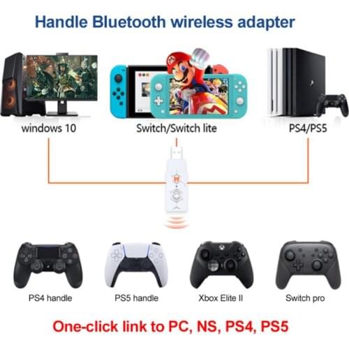 Handle Bluetooth Wireless Adapter R100 Gamepad Converter For SWITCH P S4 PS5 PC X BOX PS3