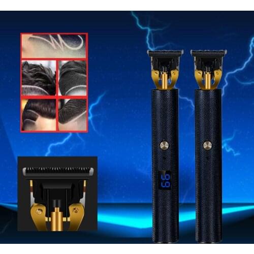 Stylish Eletric Pro Hair Clipper For Men Beard Haircut Machine 2020 New Cordless Zero Gapped Trimmer Hair Clipper Barber Brand