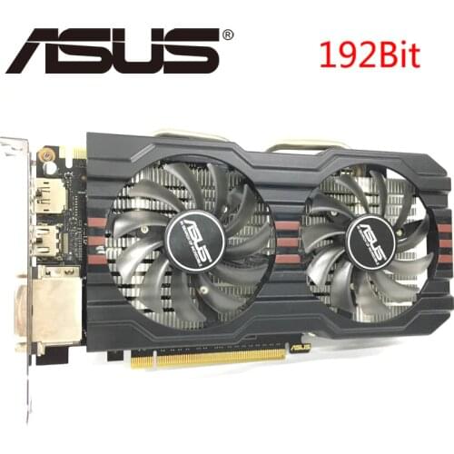 ASUS Video Card GTX 660 2GB 192Bit GDDR5 Graphics Cards for nVIDIA Geforce GTX660 Used VGA Cards stronger than GTX 750 Ti