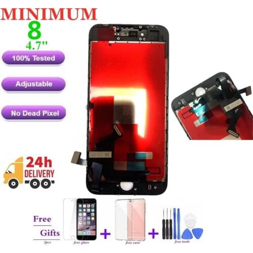 4.7" For iPhone 8 8g LCD Display With 3D Force Touch Screen Digitizer Assembly No Dead Pixel Replacement LCDs + Gifts