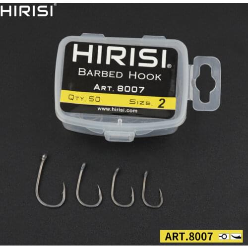 Fishing hooks 100Pcs Barbed carp fishing hook set High carbon steel ring eye fishhook size 2468
