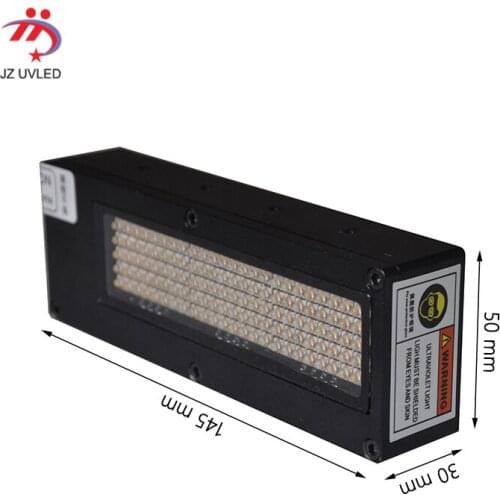 300W UV ink curing lamps for Dacen flatbed printer Ricoh G5 print head Ntek Inkjet photo printer cure 395nm cob UVled light