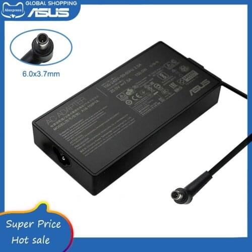 20V 7.5A 150W 6.0x3.7mm A18-150P1A AC Adapter For Asus Rog G531GT G731GT FX505GT FX705GT FX505DD FX505DT FX505DU FX705DD FX705DT