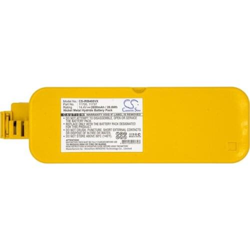 Cameron Sino 2000mAh battery for CLEANFRIEND M488 for IROBOT APS 4905 Create Dirt Dog Discovery Roomba 400 4000 405 410 4100
