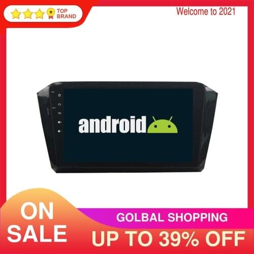 Android 9 Car NO DVD Player GPS Navigation For Volkswagen Magotan 2016 Auto Head Unit Multimedia Player Radio Tape Recorder DSP