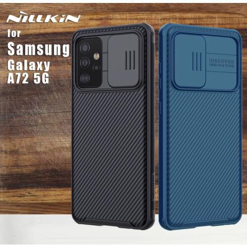 Nillkin For Samsung Galaxy A72 5G case Camera Protection Camshield Phone Case Lens Protective Back Cover For Samsung A72 5G