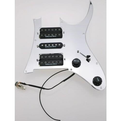 IBANEZ JEM RG Electric Guitar Pickups Dimarzi/Ibz Alnico Pickups HSH Mirror Pickguard Electric Guitar Pickup 1 Set