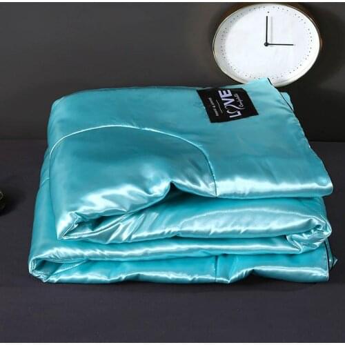34 Washable Ice Silk Summer Air Conditioning Comforter Quilt Blanket for Bed Sofa for Children Adults Queen King