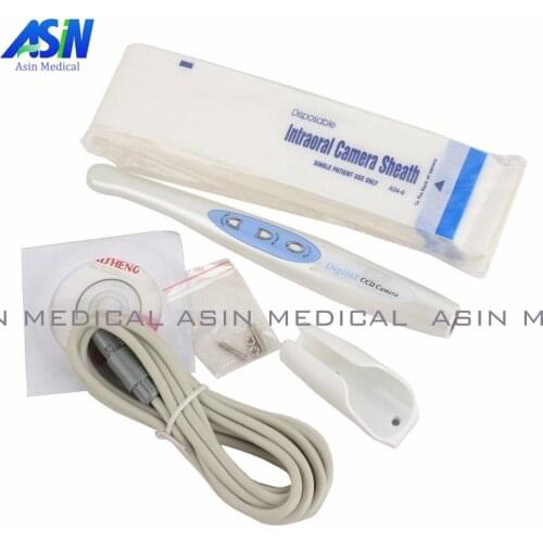 MD960U Dental Intra Oral Camera USB 1/4 Sony CCD Automatic Focusing Intraoral Oral Camera 6 LED Light dental endoscope