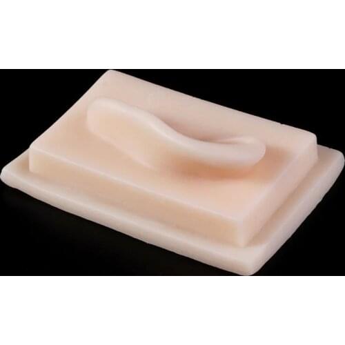 Human Soft Silicone Left Ear Model Life Size Acupuncture Study Practice Tool Teaching Resources for medical Science M5TE