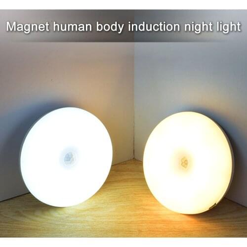 Eye Protection Night Lamp With Motion Sensor Warm/White Night Lights For Home As Childrens Night Light For Kitchen/ Cabinet