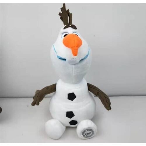 Olaf Plush Toy Cute Snowman Cartoon Plush Doll Princess Elsa Anna Plush Toy Soft Stuffed Brinquedos Juguetes Gift For Kids