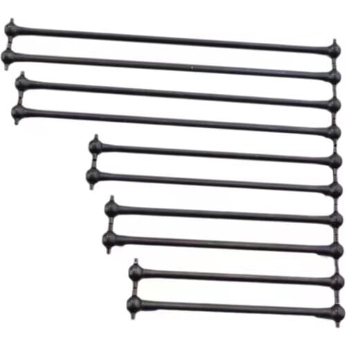 Alloy Dogbone Transmission Drive Shaft Axle Pin to Pin 80.5/91/100/132/139.5mm Link Rod for RC 1/8 Remote Control Car