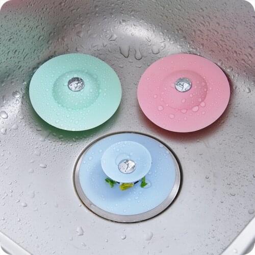 Deodorant Floor Drain Silicone Bounce Plug Sink Plug Bathtub Plug Drain Deodorant Screen Floor Drain Kitchen Sink Strainer
