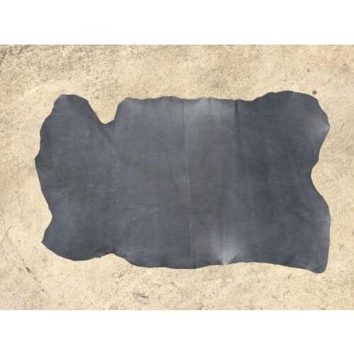 Dark gray Genuine pig split leather material whole piece