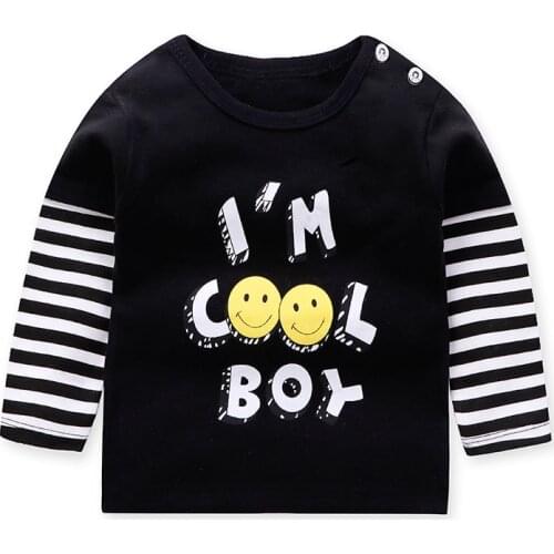 Unini-yun Fashion brand balloon print 2018 Kids Girl Clothes Print Cotton Long Sleeve T Shirts Rainbow for Girls baby Clothing