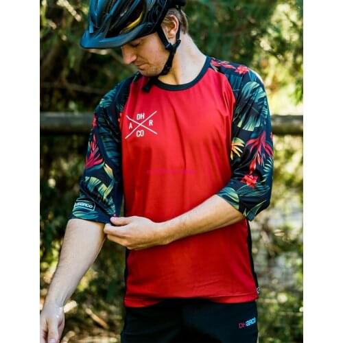 Short Sleeve Cycling Jersey Men Dirt Bike Jersey Motorcycle Jersey Mtb Bmx Racing Gear Enduro Jersey Quick Dry