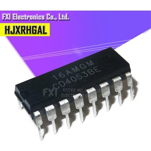 10PCS CD4053BE CD4053 DIP16 DIP new original