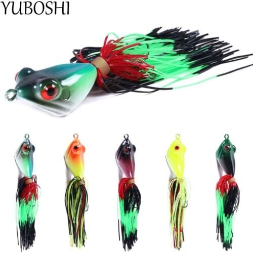 100mm Latest Style Plastic Modified Thunder Frog Realistic Bionic Lure 9g High Quality Fishing Lures 5 Colors Available