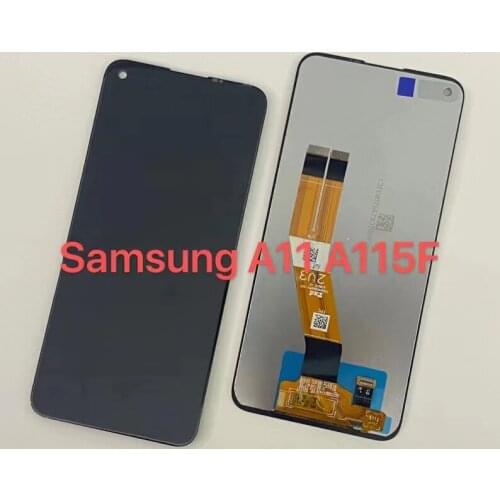 100% Tested Good LCD Pantalla For Samsung A11 A115F A115F/DS Full LCD With Touch Panel Screen Assembly For Samsung A11 2020 LCD