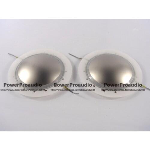 2PCS 8 ohm Tweeters Diaphragm , voice coil Repair Kit VC 74.5mm CCAR Flat Wire For RCF N850 Horn Driver