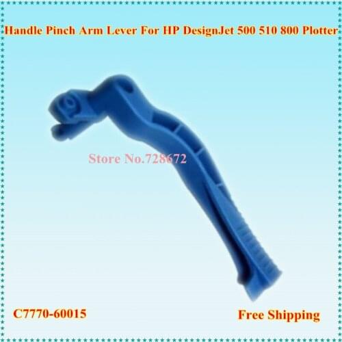 2pcs C7769-60181 C7770-60015 Pinch Arm Pincharm Blue Lever Handle for HP DesignJet 500 500PS 510 800 800PS