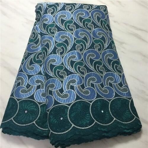 5yards african lace material swiss voile lace fabrics 2020 high quality embroidery cotton lace latest nigerian lace fabric