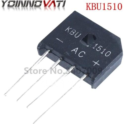 50PCS KBU1510 KBU-1510 15A 1000V ZIP New original