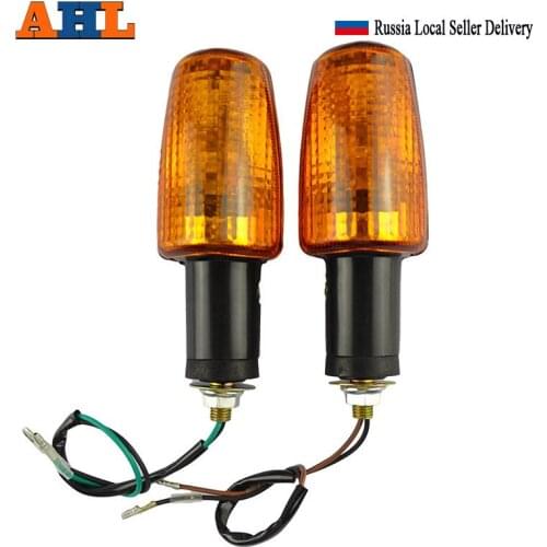 AHL Turn Signal Light Indicator Lamp For HONDA CB-1 VTR250 CB400SF VTEC 400 NC39 CB400 CB1300 VT250 Spada 250 BROS400