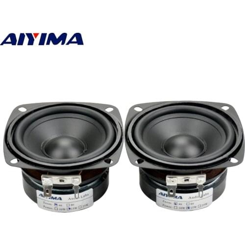 AIYIMA 2Pcs Audio Portable Speakers 3Inch 4Ohm 15W Waterproof Full Requency Bass Outdoor Altavoz Portatil Speaker Column