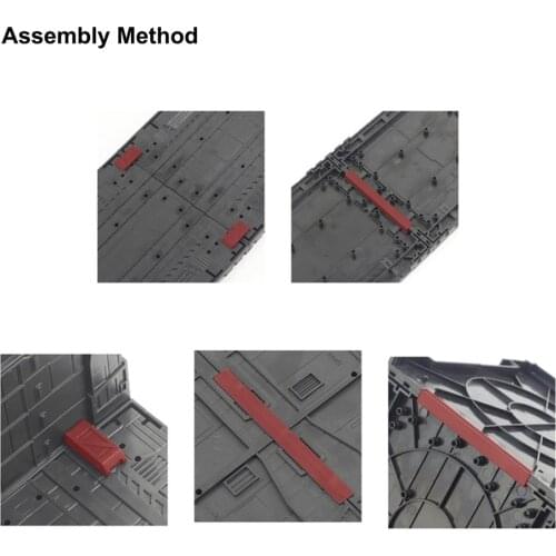 ​ Display Background DIY Chain Case Machine Nest Action Figures Base for RG HG MG 1/100 Gundam Model Toy Gift