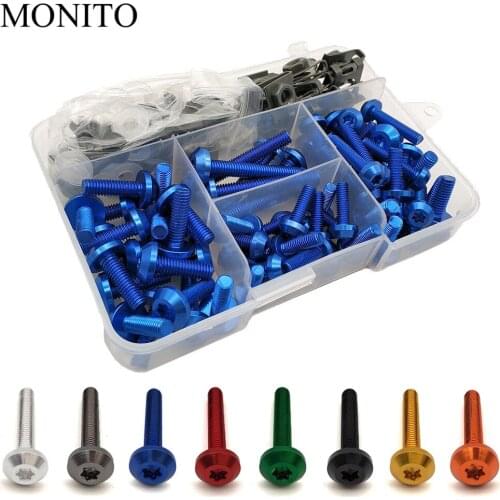 For YAMAHA YZF R1 R6 2005 2006 2007 2008 2009 2010 2011 2012 Motorcycle accessories custom fairing screw bolt windscreen screw