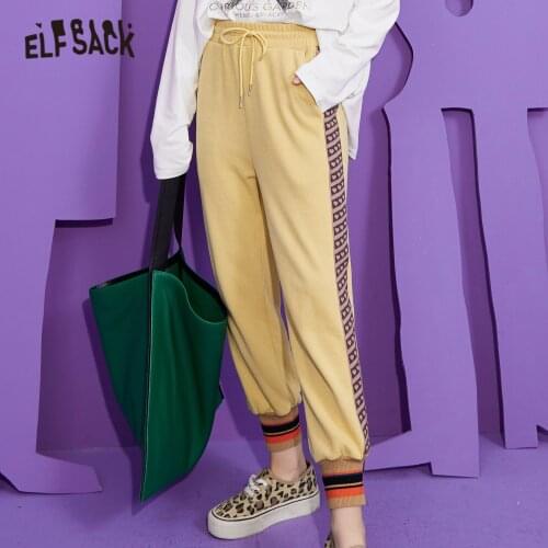 ELF SACK Women's Colored Trousers