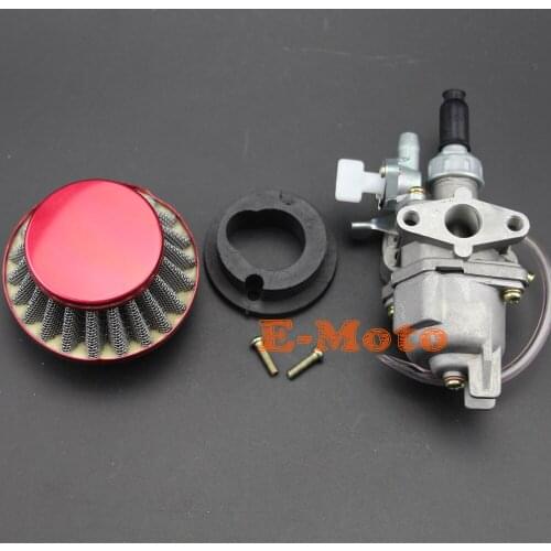 Pocket Bike Air Filter 13mm Carburetor Carburettor Carb Plastic Stack For 43cc 47cc 49cc Mini Moto ATV Go Kart Dirt Bike