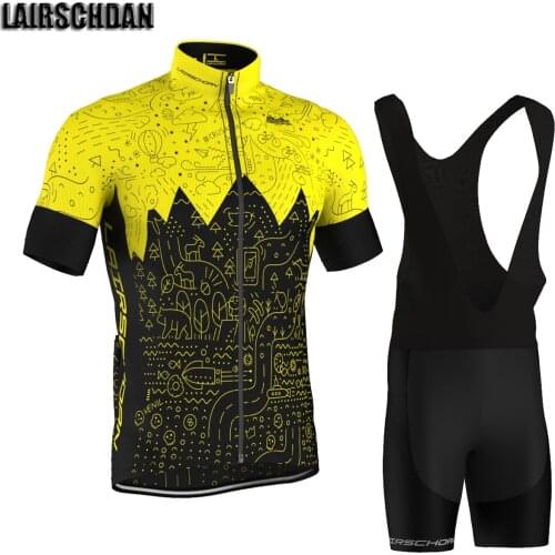 LairschDan Cycling Jersey Kit 2021 Team Men Cycling Set Racing Bicycle Outfit Mountain Bike Clothes Sportwears Completo Ciclismo